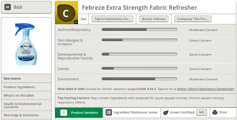 Febreze Fabric Refresher